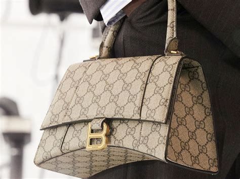 gucci bag and just like that|gucci and balenciaga hacking.